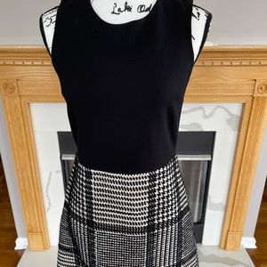 Theory Black and Tweed Dress